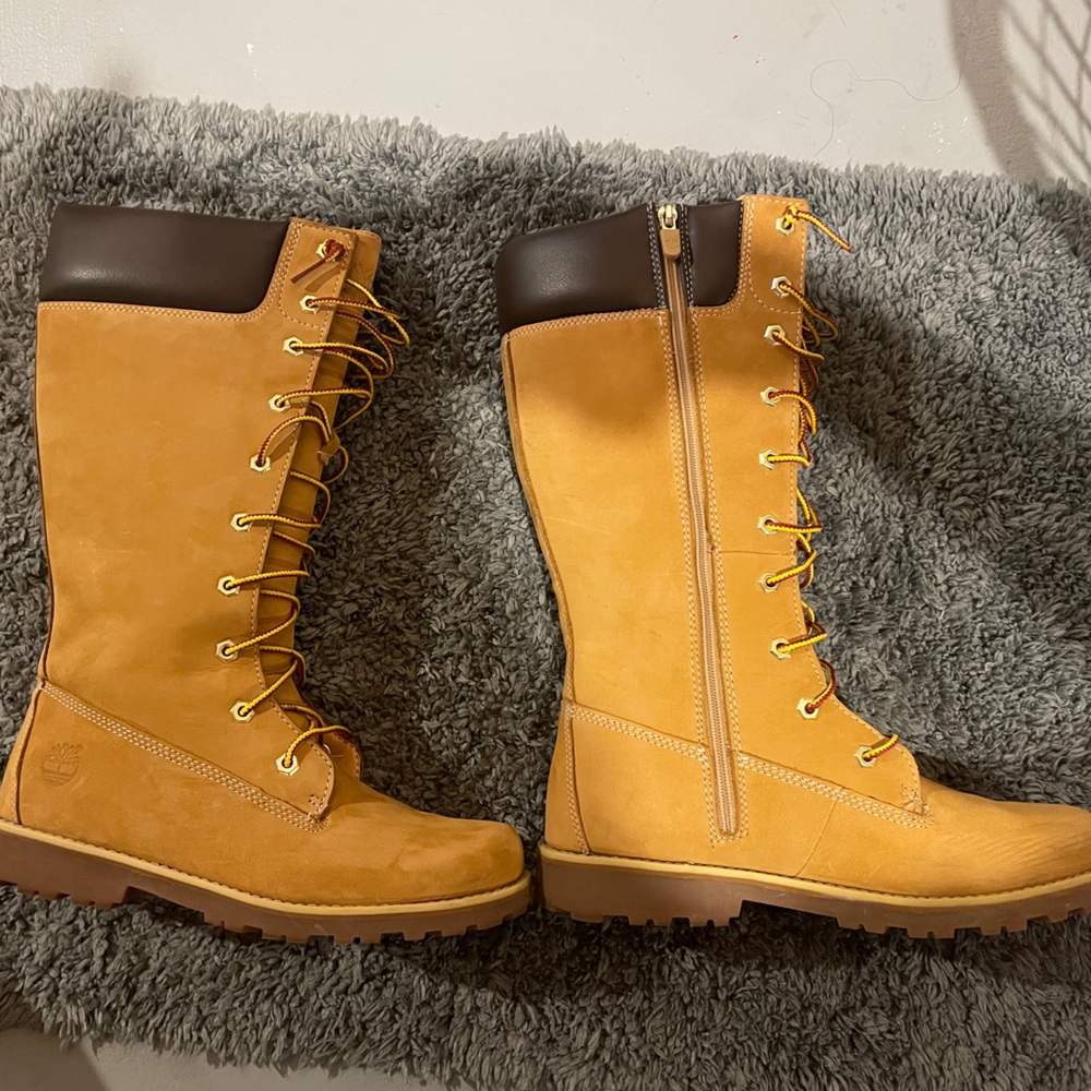 Juniors Timberland Tall Waterproof Boot - Wheat